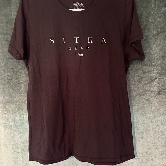 Sitka gear women’s black short sleeve tee xl - Picture 5 of 8